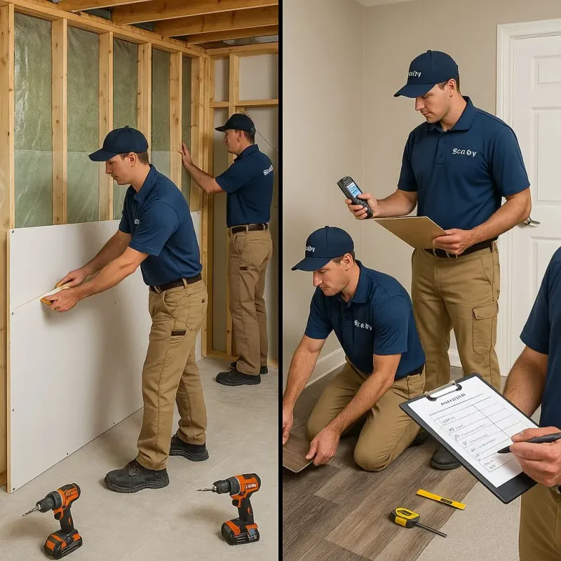 Repairs and Reconstruction process in Norristown, PA