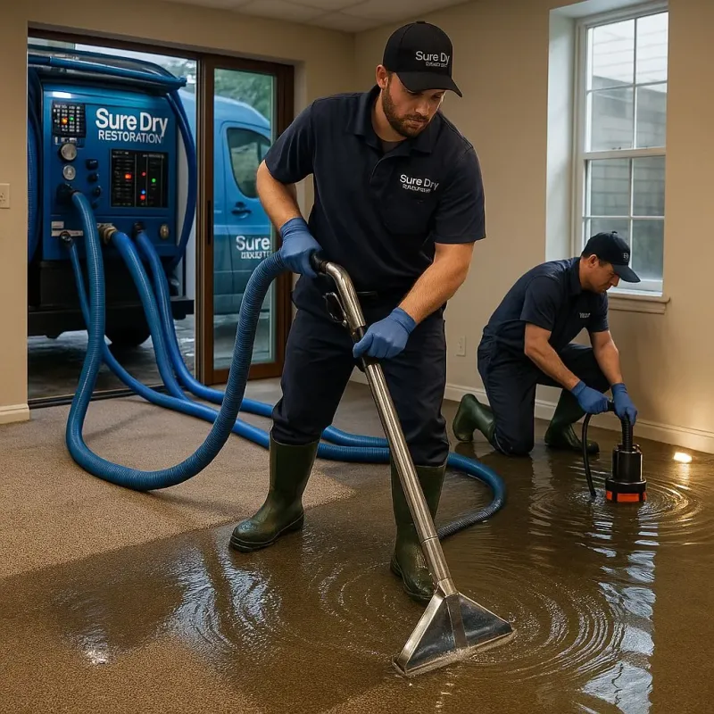 Water Extraction and Removal process in Norristown, PA